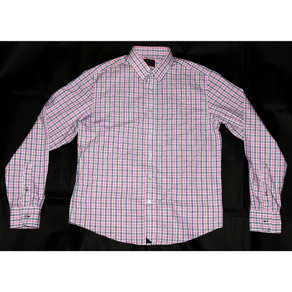 UNTUCKit‎ Wrinkle Free Men's Long Sleeve Button Front Shirt Size Small - Picture 3 of 7